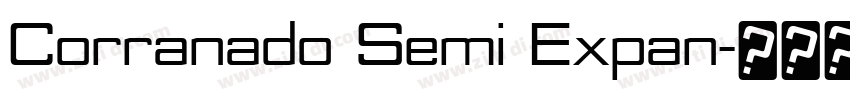Corranado Semi Expan字体转换 Corranado Semi Expan字体转换